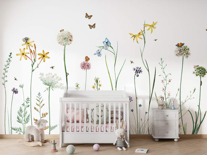 Butterfly Garden - Crib Butterfly Garden - Crib