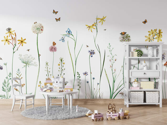 Butterfly Garden - Table and cabinet Butterfly Garden - Table and cabinet