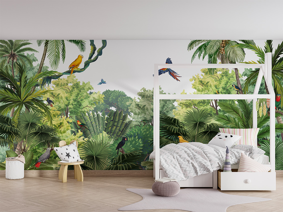 Canopy Jungle Bright Wallpaper & Carpets Distributors