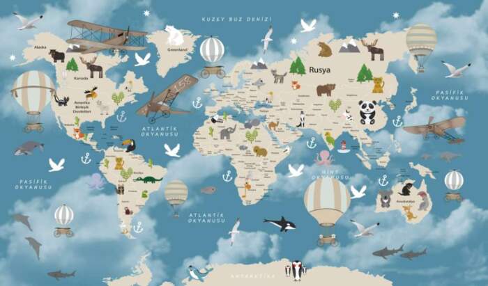 Animals20World20Map20for20Kids20Wallpaper20Background20Design20182241813jpg Wallpaper Carpets Distributors