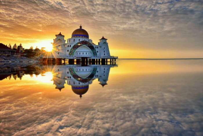 Beautiful20sunrise20reflections20over20Malacca20Straits20Mosque20Malaysia2076705414jpg Wallpaper Carpets Distributors